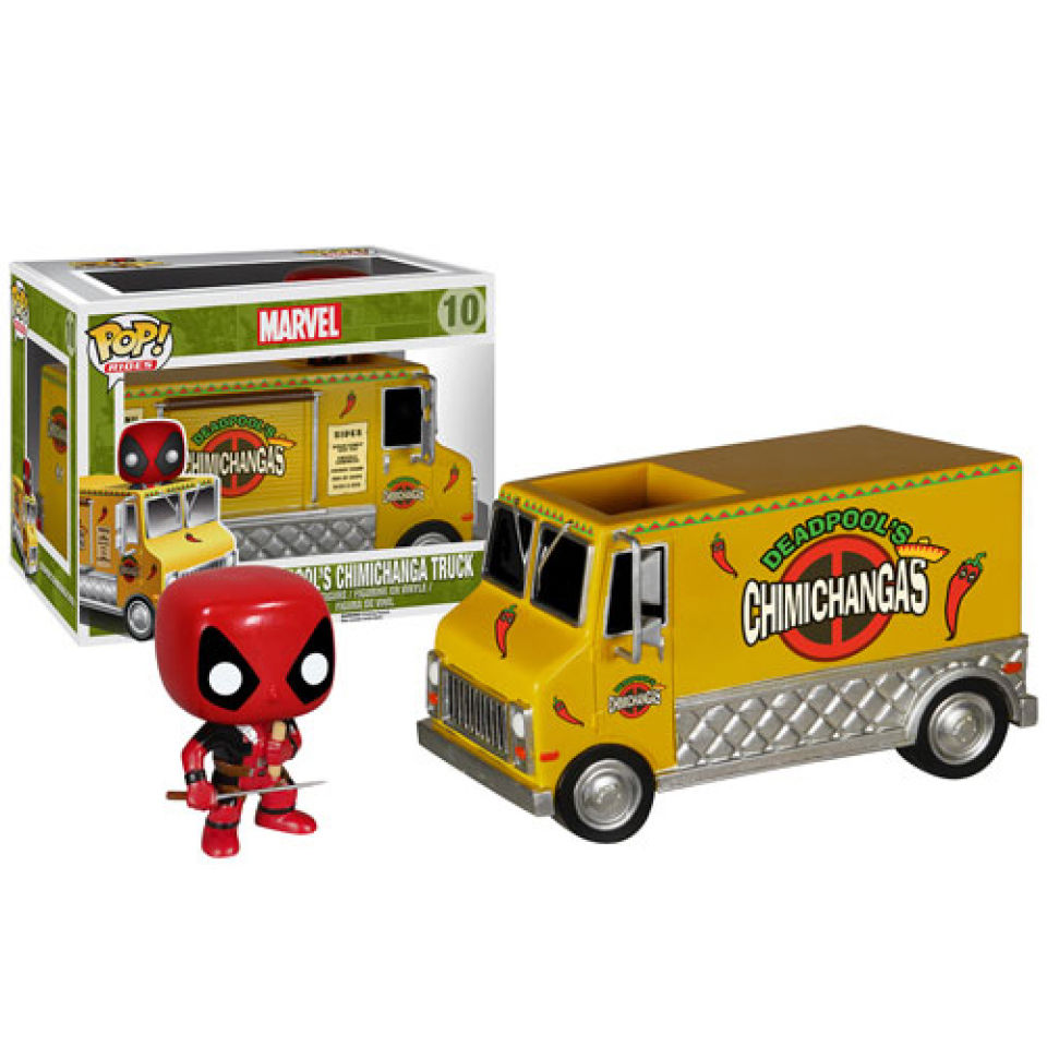 Comprar Marvel Deadpool Chimichanga Truck Truck Pop! Vinyl Vehicle al mejor precio