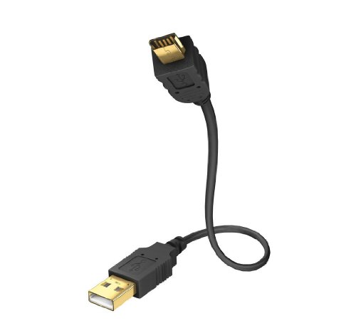 Comprar Inakustik Premium - Cable conector USB 2.0 de alta velocidad (conector USB 2.0 A a conector mini B) al mejor precio