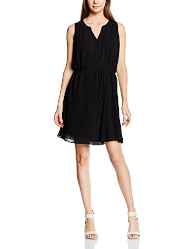 Comprar Naf Naf - Vestido - con aberturas - Básico - Sin mangas - para mujer negro (0625 negro) 40 al mejor precio