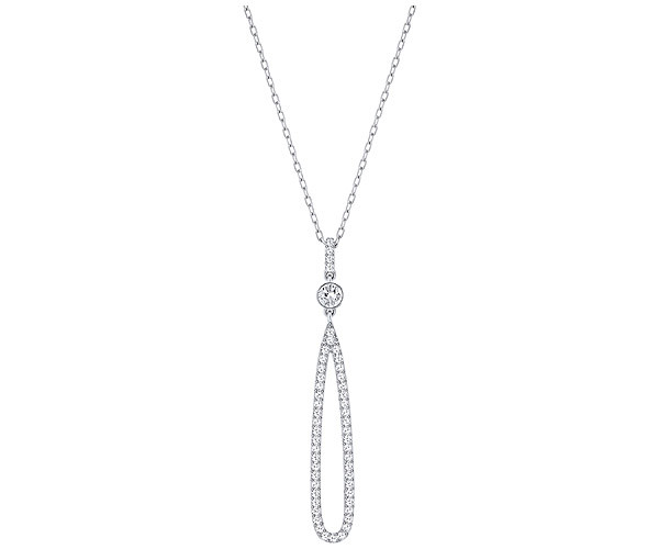 Comprar Swarovski Creativity Stone Colgante Blanco Chapado en rodio al mejor precio