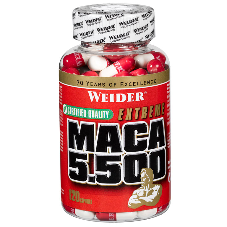 Comprar Maca 5500 Weider 120 Cápsulas al mejor precio