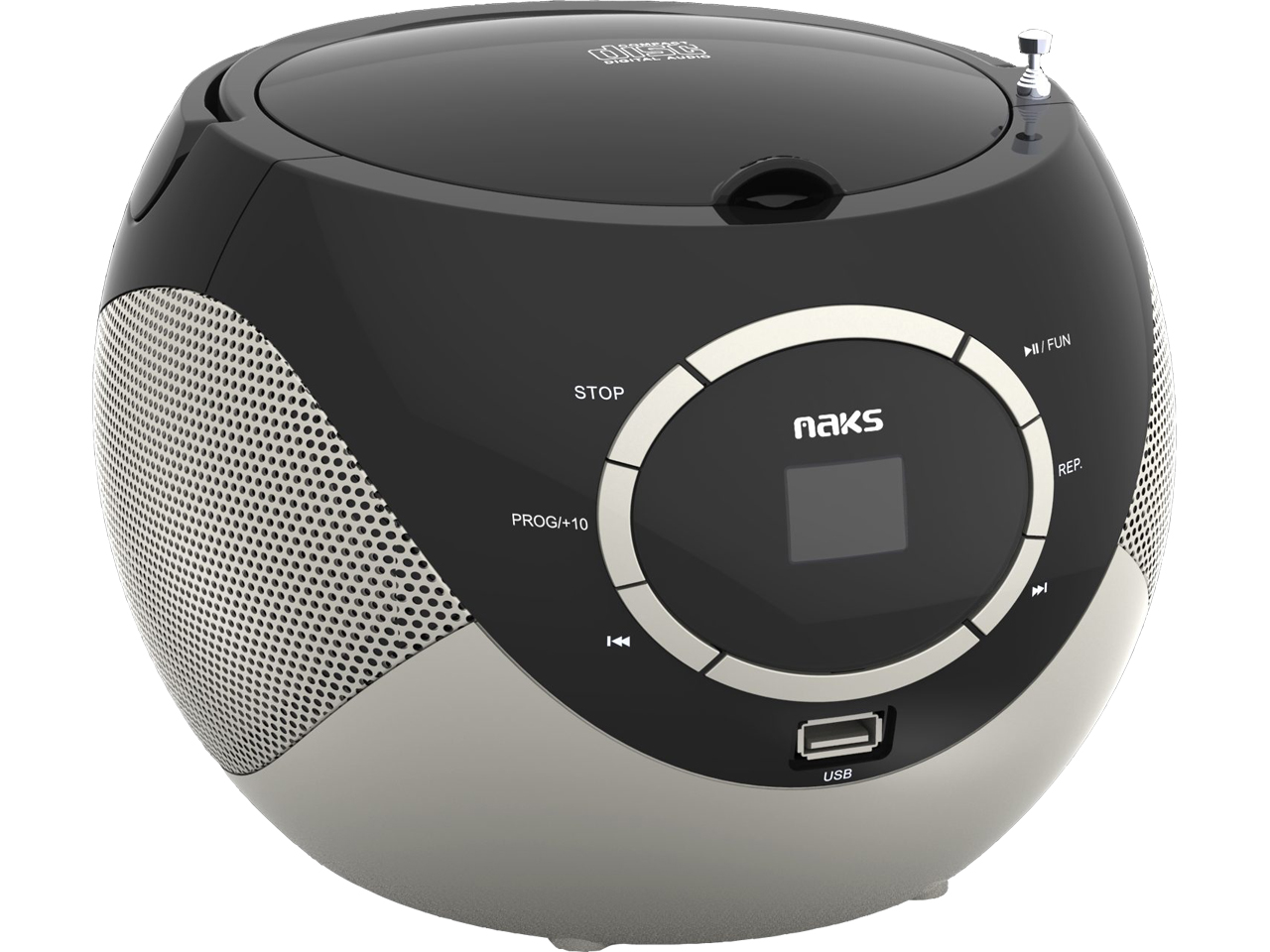 Comprar Naks CDR 9900MP3 Radio CD portátil Negro al mejor precio