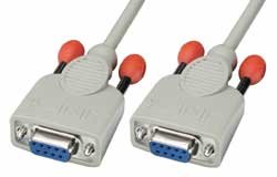 Comprar Lindy 3m Null modem cable - Cable de red (3m, Hembra/hembra, Color blanco) al mejor precio