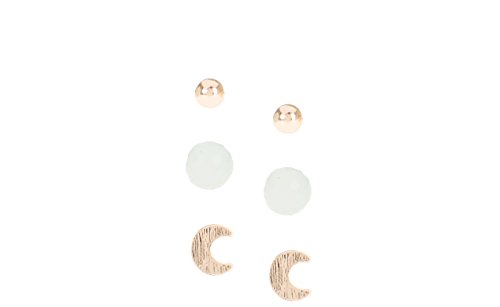 Comprar Parfois - Mujer - Set Pendientes Bucolic Dust - Verde - al mejor precio
