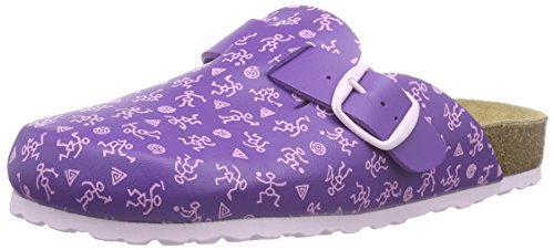 Comprar Lico Bioline Cloc Kids - pantuflas con forro de material sintético niña, color Violeta, talla 36 al mejor precio