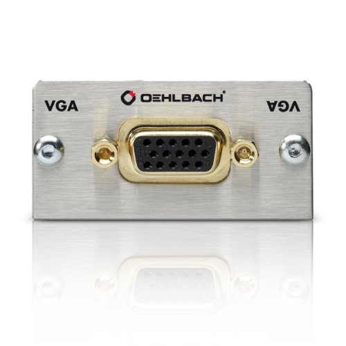 Comprar Oehlbach Pro In - Chapa de conexión multimedia (conexión soldada, entrada VGA) al mejor precio