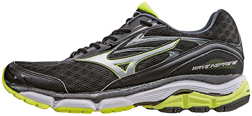 Comprar MizunoWave Inspire - Zapatillas de Running Hombre , Negro (Noir (Noir/Silver/SafetyYellow)), 46 al mejor precio