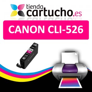 Comprar CARTUCHO COMPATIBLE CANON CLI-526 MAGENTACARTUCHO COMPATIBLE CANON CLI-526 MAGENTA al mejor precio