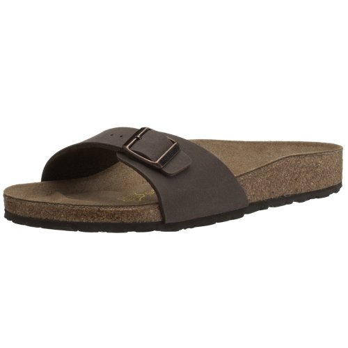 Comprar Birkenstock Madrid Birko-Flor - Sandalias de pala unisex, color marrón, talla 46 al mejor precio