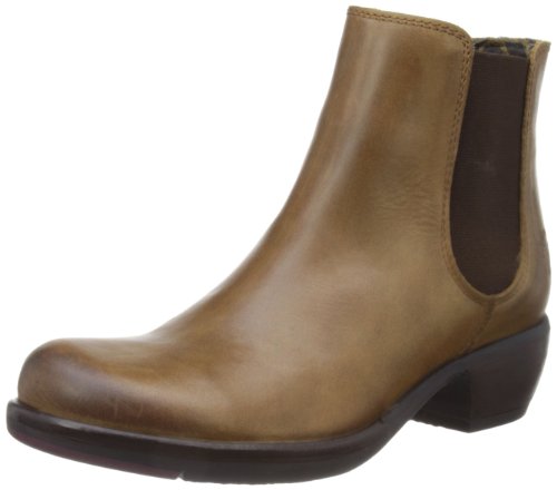 Comprar Fly London MAKE - Botas Chelsea, color: rojo, Camel/Beige, 38 al mejor precio