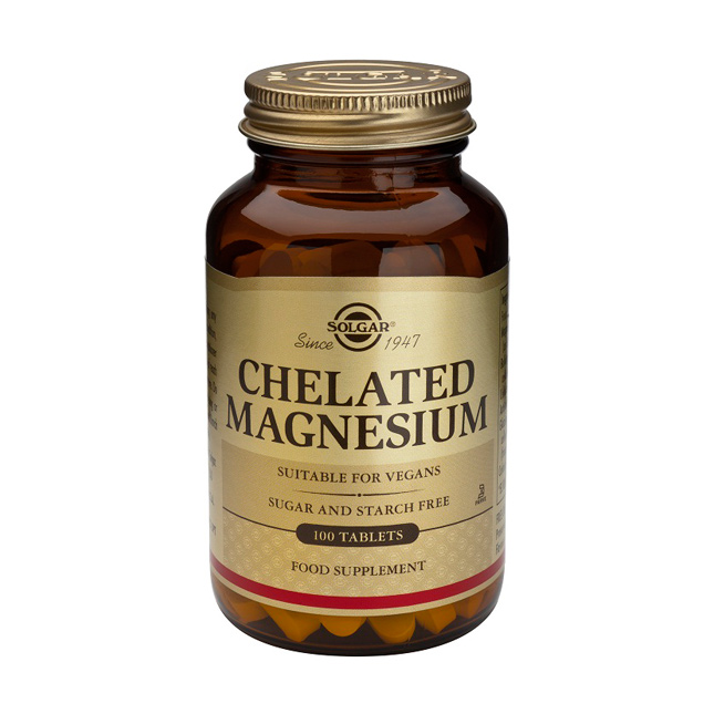Comprar Magnesio Quelado Solgar 100 Comprimidos al mejor precio