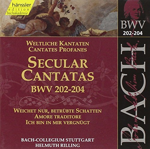 Comprar Bach: Secular Cantatas, BWV 202-204 al mejor precio