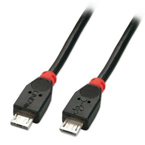 Comprar Lindy USB Micro-A / Micro-B, 0.5m - Cable USB (0.5m, Micro-USB A, Micro-USB B, Macho/Macho, USB 2.0/OTG) Negro al mejor precio