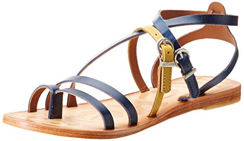 Comprar KickersNewsweek - Sandalias de Vestir Mujer , Azul (Bleu (Bleu Foncé)), 41 al mejor precio