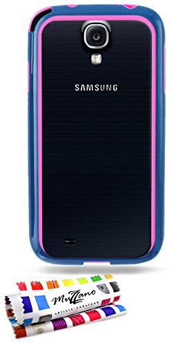 Comprar Muzzano F24237 - Funda para Samsung Galaxy S4 Advance, color azul petróleo y rosa al mejor precio