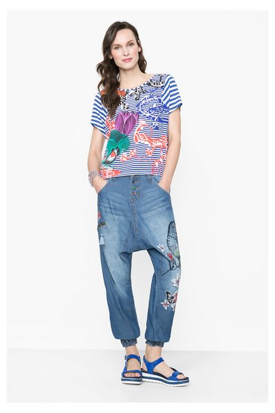 Comprar Desigual - Mujer - Jeans sarouel oversize - Edith - Size 24 al mejor precio