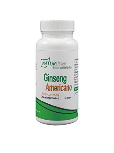 Comprar Ginseng Americano 60 cápsulas de Naturlider al mejor precio