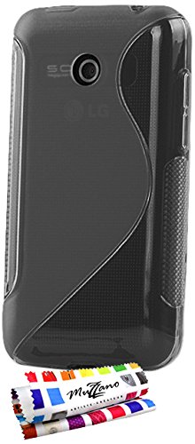 Comprar Muzzano F49S13-6012621 - Funda para LG Optimus Hub, color gris al mejor precio