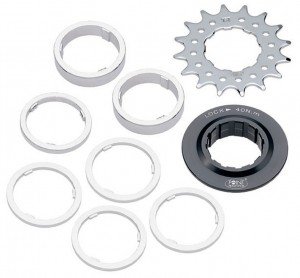 Comprar Single speed piñón/anillo espaciador-Set 15 dientes al mejor precio