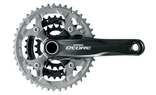 Comprar Shimano Deore FCM590E422XL - Bielas 175 Mm 44/32/22 Ht2, color negro al mejor precio