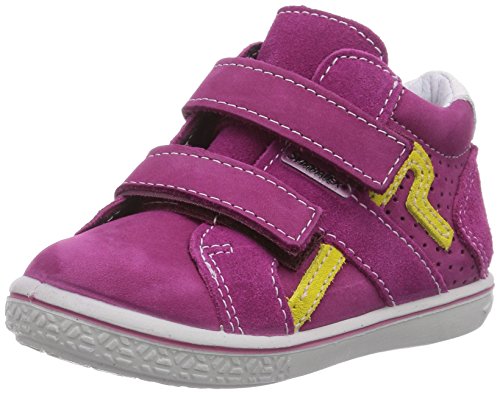 Ricosta Laif - zapatillas deportivas altas de piel niña, color rosa, talla 23