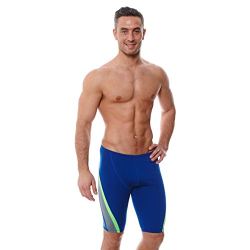 Comprar Eaton Jammer Zoggs bañadores para hombre Azul Navy/Grey/Green Talla:32 pulgadas al mejor precio