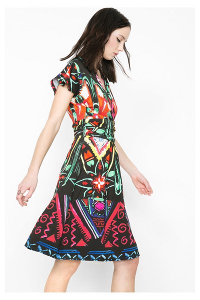 Comprar Desigual - Mujer - Vestido estampado de verano - Cleopatra - Size M al mejor precio