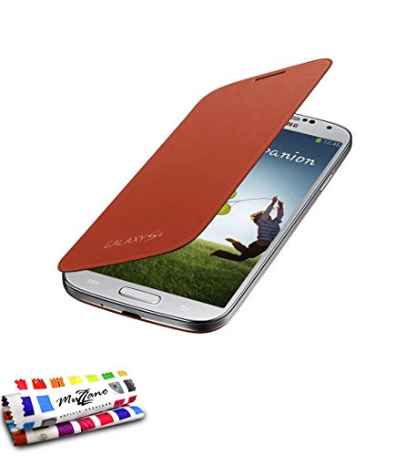 Comprar Muzzano F24153 - Funda para Samsung Galaxy S4 Advance, color naranja al mejor precio