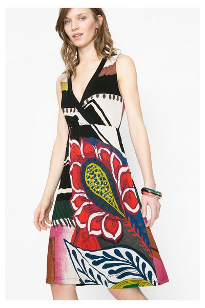 Comprar Desigual - Mujer - Vestido con espalda abierta - Anca - Size L al mejor precio