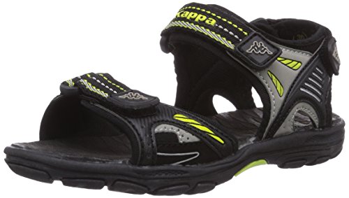Comprar Kappa FLOAT K Footwear Kids - Sandalias de vestir de material sintético para niño, color negro, talla 32 al mejor precio