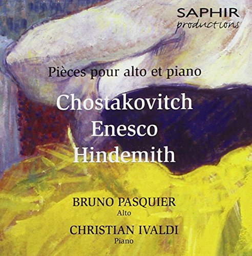 Comprar Chostakovitch, Enesco, Hindemith: Pièces pour alto et piano al mejor precio