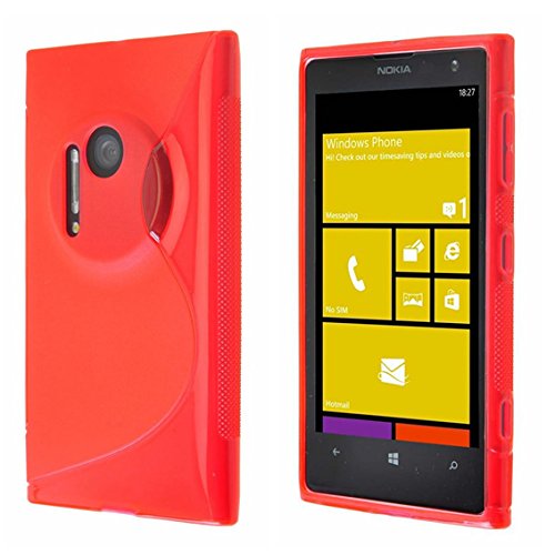 Comprar Bluetrade BT-TPU-NL1020R - Funda TPU para Nokia Lumia 1020, color rojo al mejor precio