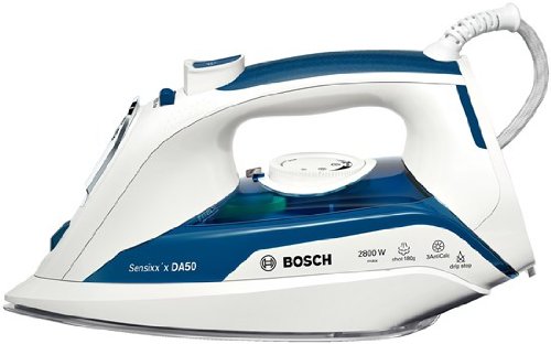 Comprar Bosch TDA5028010 - Plancha de vapor, 2800 W, color azul y blanco al mejor precio