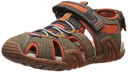 Comprar Geox JR SANDAL KRAZE G - Sandalias de vestir de material sintético para niño, color marrón, talla 34 al mejor precio