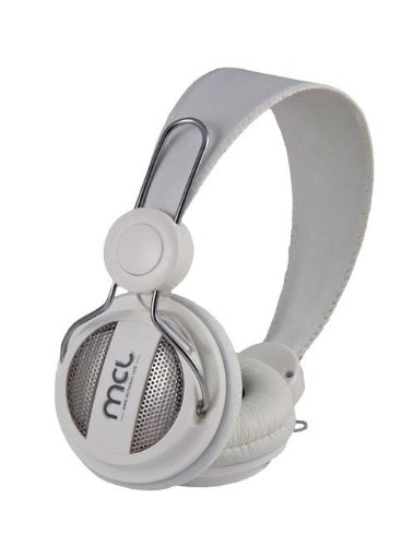 Comprar MCL CSQ-HEAD/WZ auricular - Auriculares (Circumaural, Color blanco, 20 - 20000 Hz, Alámbrico, 3,5 mm) al mejor precio