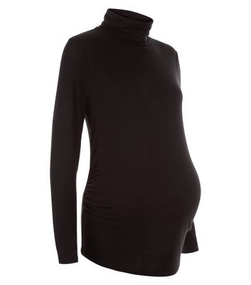 Comprar Maternity Black Turtle Neck Top al mejor precio