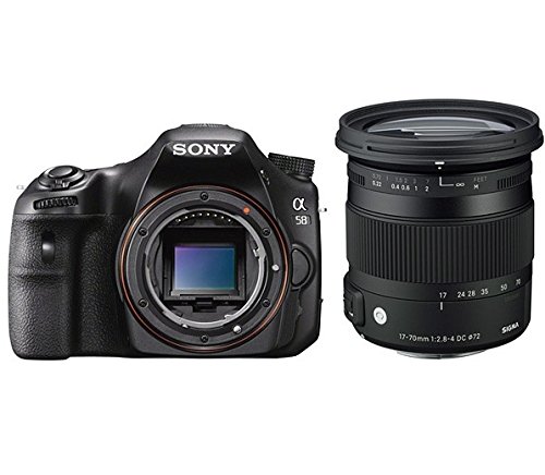 Comprar SONY Alfa 58 + SIGMA 17-70 CONTEMPORARY al mejor precio