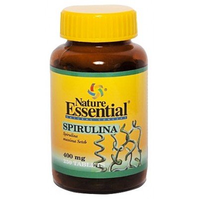 Comparar mejores precios Espirulina 250 comprimidos de 400 mg de Nature Essential con descuentos Comprar Espirulina 250 comprimidos de 400 mg de Nature Essential al mejor precio