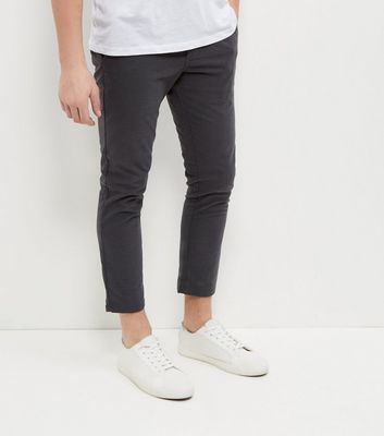 Comprar Dark Grey Brushed Tapered Trousers al mejor precio