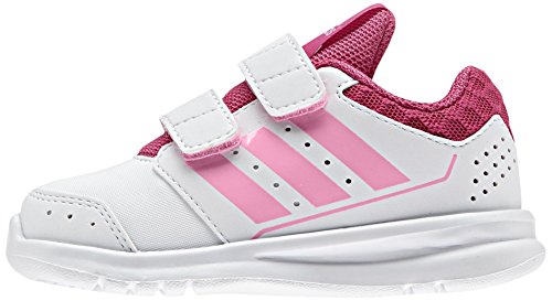 Comprar adidas LK Sport 2 CF I Zapatillas, Unisex bebé, Blanco / Rosa, 25 al mejor precio