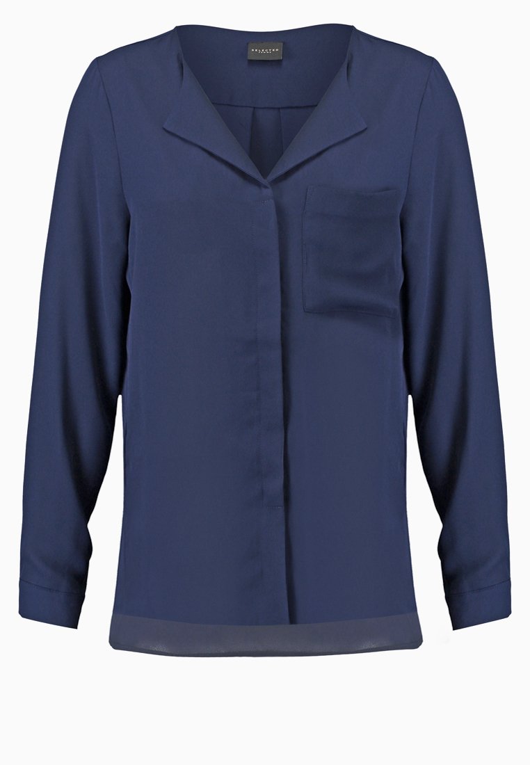 Comprar Selected Femme SFDYNELLA Blusa navy blazer al mejor precio