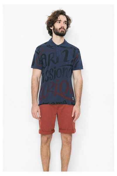 Comprar Desigual - Hombre - Polo azul para hombre - Julio - Size L al mejor precio