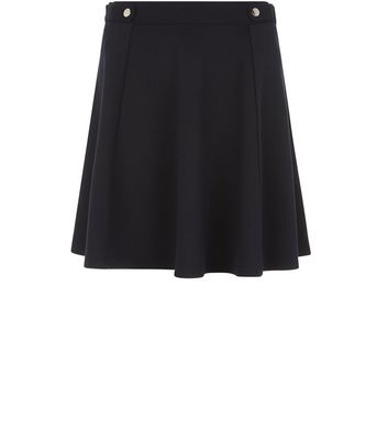 Comprar Navy Tab Side Skater Skirt al mejor precio