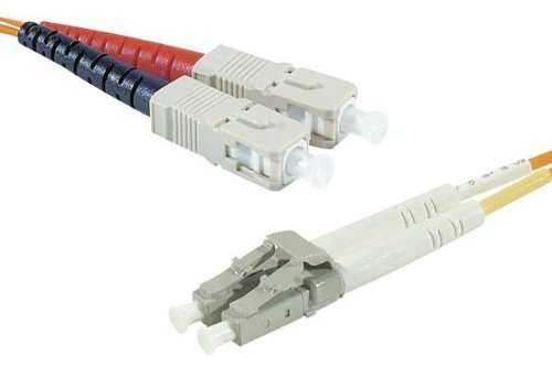 Comprar Dexlan - Cable de fibra óptica dúplex (50/125, LC-SC, OM2, 10 m) al mejor precio