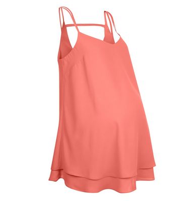 Comprar Maternity Bright Pink Bar Back Cami al mejor precio