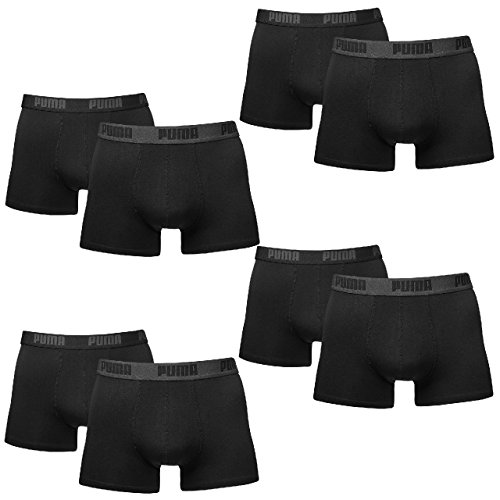 Comprar Puma pack de 8x calzoncillos tipo boxer para hombre - S, negro / negro al mejor precio