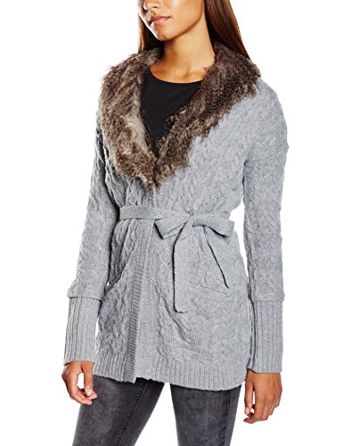 Comprar Naf Naf NASTIA GIL ML-Chaleco Mujer    gris (Light Chiné) 42 / XL al mejor precio