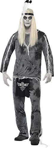Comprar Smiffy's - Disfraz de fantasma indio adultos, talla L (28917L) al mejor precio