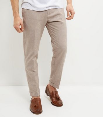 Comprar Stone Cotton Crosshatch Trousers al mejor precio