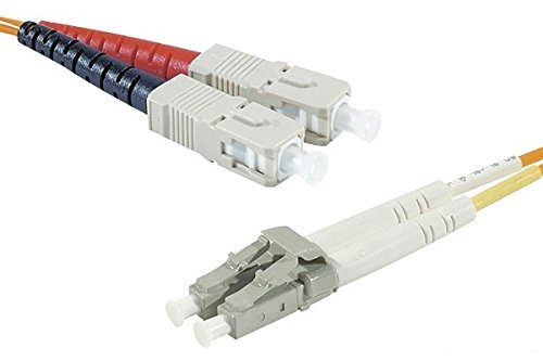 Comprar Dexlan - Cable de fibra óptica dúplex (50/125, SC-LC, OM3, 12 m), color morado al mejor precio